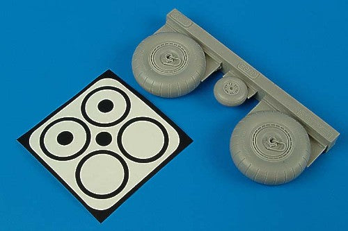 Junkers Ju-88A-1 wheels & paint masks (designed to be used with Revell kits)