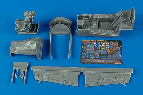 Vought F-8E/F-8J Crusader cockpit set (designed to be used with Trumpeter kits)
