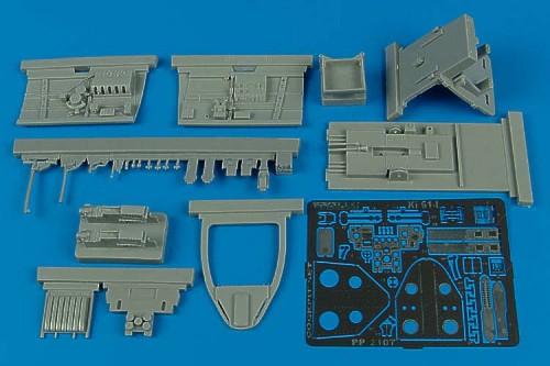 Kawasaki Ki-61-I cockpit set (designed to be used with Hasegawa kits)