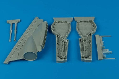 BAC/EE Lightning F.2A/F.6 F.1A/F.3 wheel bays (designed to be used with Trumpeter kits)
