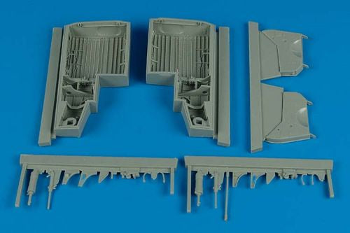 Republic P-47D Thunderbolt wheel bay (designed to be used with Hasegawa kits)