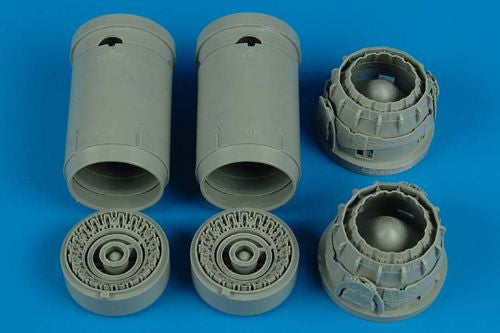 Panavia Tornado exhaust nozzles (designed to be used with Revell kits)