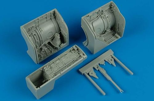 Mikoyan MiG-23MF/MiG-23ML Flogger wheel bay (designed to be used with Trumpeter kits)[MiG-23MF MiG-23ML Flogger G MiG-23MLD Flogger K]