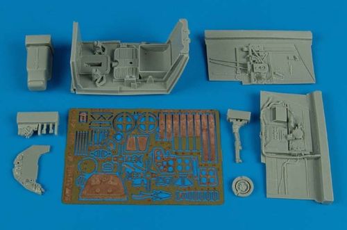 Messerschmitt Bf-109G/Bf-109F-2/Bf-109F-4 cockpit set (designed to be used with Trumpeter kits)