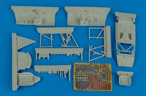 Mikoyan MiG-3 cockpit set (designed to be used with Trumpeter kits)