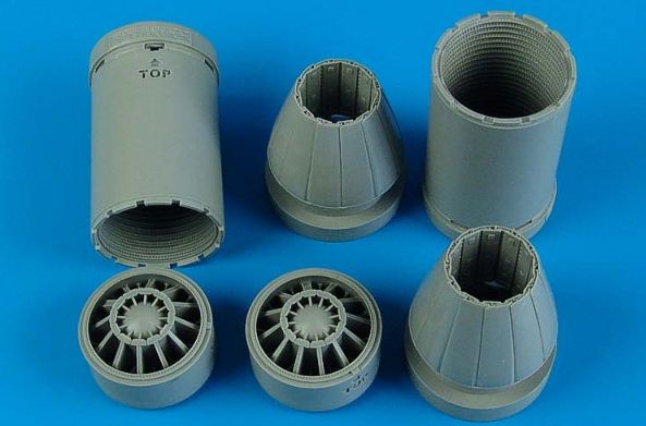 Boeing F/A-18E / F/A-18F exhaust nozzles - closed (designed to be used with Trumpeter kits)