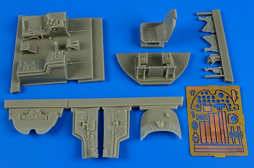 Douglas A-1D Skyraider (AD-4) Skyraider cockpit set (designed to be used with Trumpeter kits)