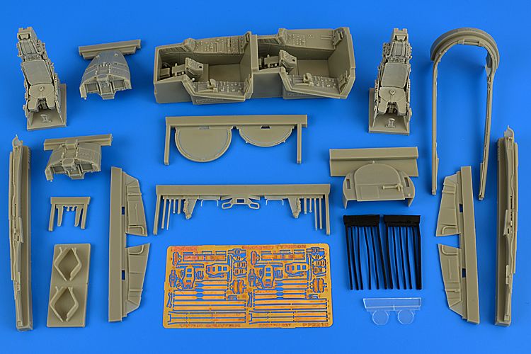 Eurofighter EF-2000B Typhoon twin seater cockpit set (designed to be used with Revell kits)