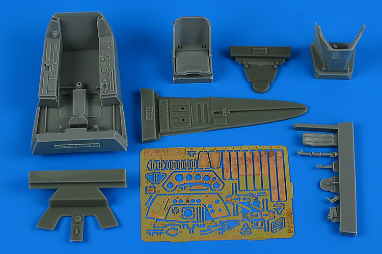 Focke-Wulf Fw-190A-5 cockpit set COCKPIT SET (designed be used with Hasegawa and Hobby 2000 kits)