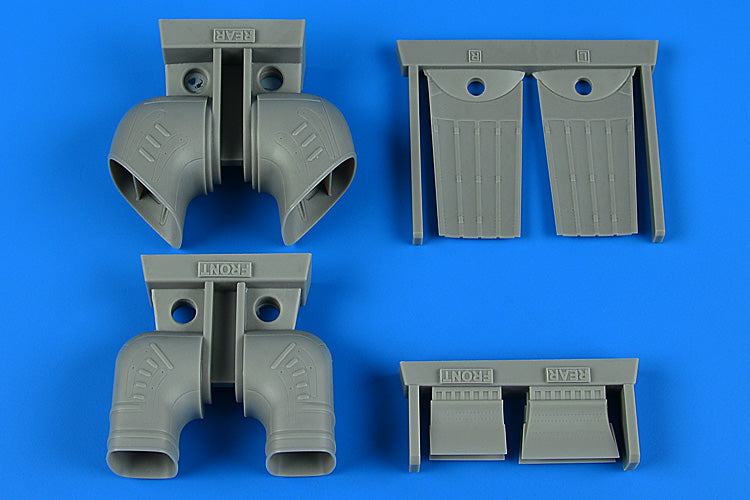 McDonnell-Douglas AV-8B Harrier II exhaust nozzles (designed to be used with Trumpeter kits)