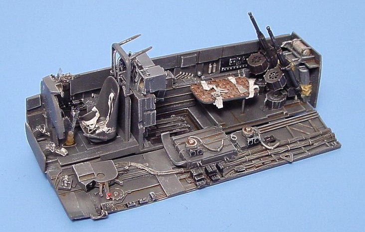 Messerschmitt Bf-110G cockpit (designed to be used with Monogram and Revell kits)