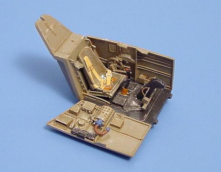 Messerschmitt Bf-109E cockpit (designed to be used with Tamiya kits)