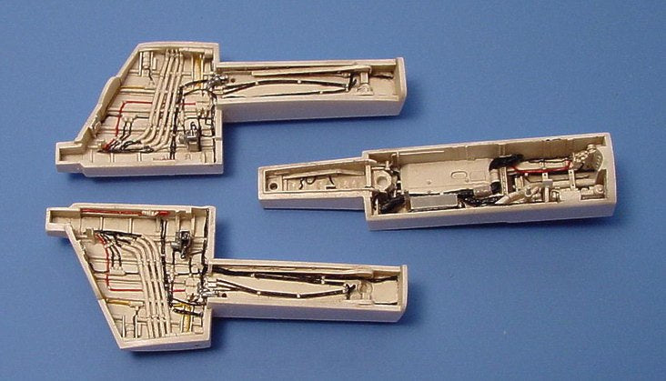 Douglas A-4 Skyhawk wheel bay (designed to be used with Hasegawa kits) [A-4B A-4C A-4E A-4F A-4H A-4K A-4KU A-4L A-4M A-4N A-4SU