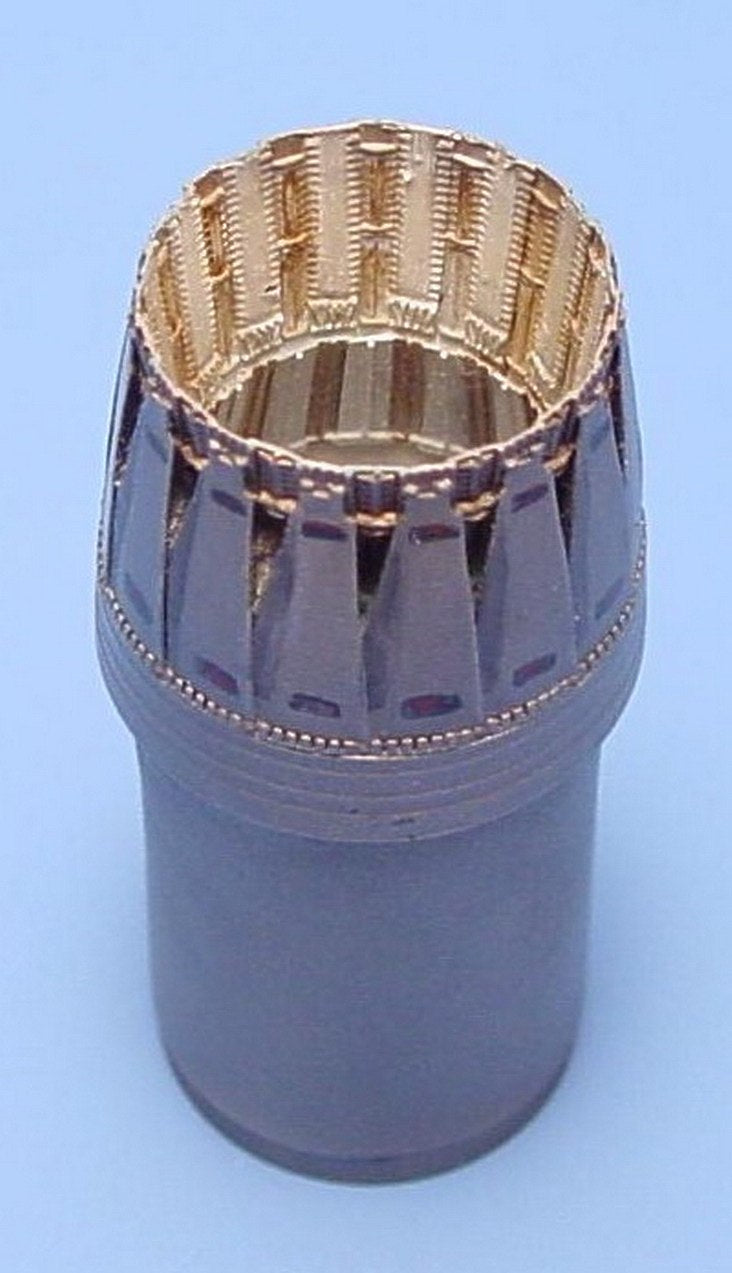 General-Dynamics F-16A/F-16B Fighting Falcon exhaust nozzle (designed to be used with Hasegawa kits)