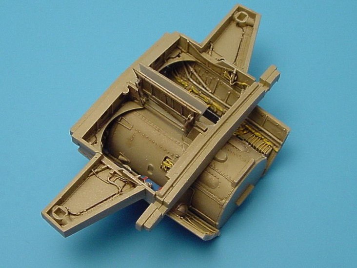 Messerschmitt Me-262A cockpit and wheel bay (designed to be used with Tamiya kits)