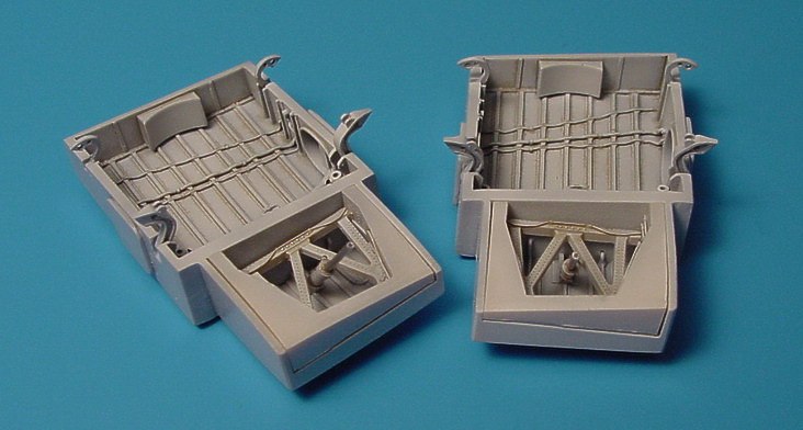 Douglas A-1H Skyraider wheel bay (designed to be used with Tamiya kits)