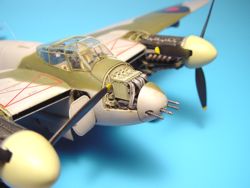 de Havilland Mosquito Mk.VI gun bay (designed to be used with Tamiya kits)