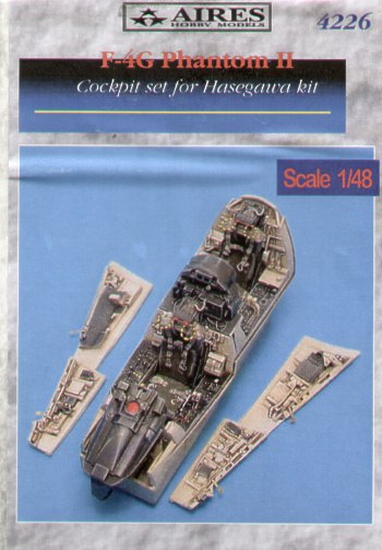 McDonnell F-4G Phantom Wild Weasel cockpit (designed to be used with Hasegawa kits)
