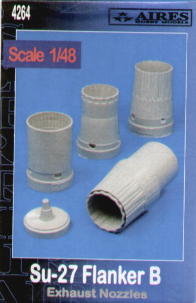 Sukhoi Su-27 Flanker B exhaust nozzles (designed to be used with Academy kits)
