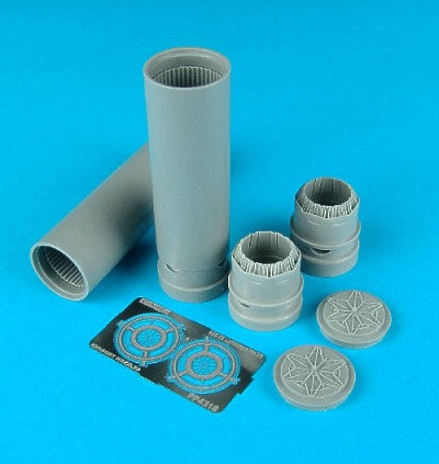 BAC/EE Lightning F.2/F.6 exhaust nozzles (designed to be used with Airfix kits)