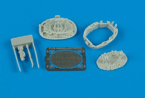 Lockheed-Martin F-16C Fighting Falcon radar antena (designed to be used with Tamiya kits)
