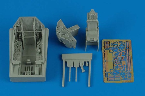 Lockheed F-117A Nighthawk cockpit set (designed to be used with Tamiya kits)