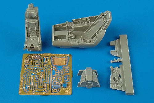 Saab S-35E 'Draken' (Recon.) cockpit set (designed to be used with Hasegawa kits)