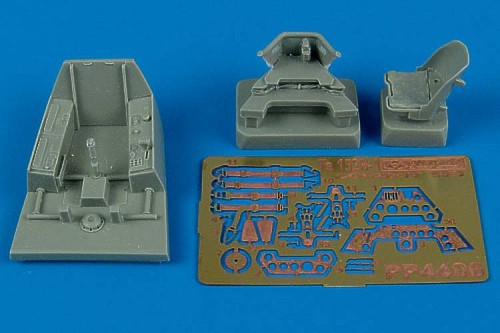 Focke-Wulf Ta-152H-1 cockpit set (designed to be used with Dragon, Italeri and Trimaster kits)