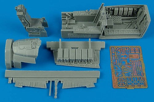 McDonnell F-15C Eagle late version cockpit set (designed to be used with Hasegawa kits)