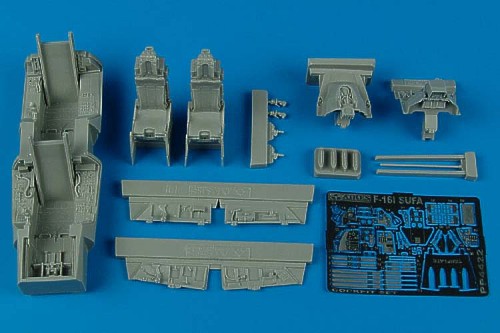 Lockheed-Martin F-16I Sufa 'Storm' cockpit set (designed to be used with Hasegawa kits)