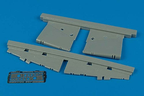 Saab J-35 'Draken' control surfaces (designed to be used with Eduard kits and Hasegawa kits)[J-35F/J-35J]