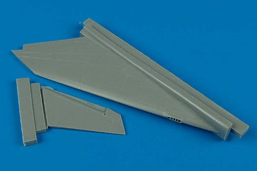 Saab J-35 'Draken' vertical fin (designed to be used with Eduard kits and Hasegawa kits)[J-35F/J-35J]