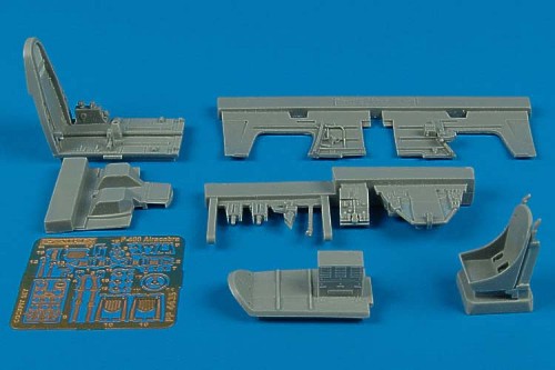 Bell P-400 Airacobra cockpit set (designed to be used with Hasegawa kits)