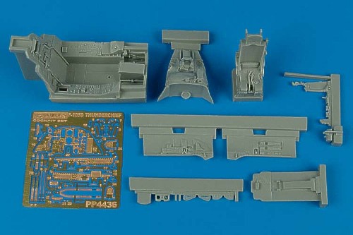 Republic F-105D Thunderchief cockpit set (designed to be used with Monogram and Revell kits)