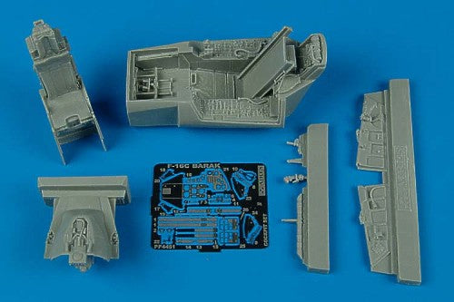 Lockheed-Martin F-16C Barak cockpit set (designed to be used with Hasegawa kits)