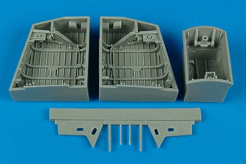 BAC/EE Canberra wheel bays (designed to be used with Airfix kits)