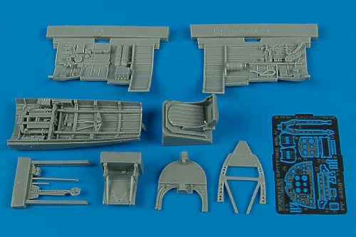 Supermarine Spitfire Mk.V cockpit set (designed to be used with Tamiya kits)