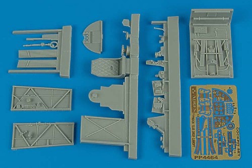 Hawker Typhoon Mk.IB tear drop canopy cockpit set(designed to be used with Eduard kits and Hasegawa kits)