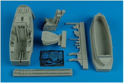 Boeing F/A-22A Raptor cockpit set (designed to be used with Hasegawa kits)