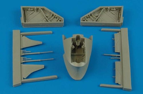 Mikoyan MiG-17F fresco C wheel bay (designed to be used with Hobby Boss kits)