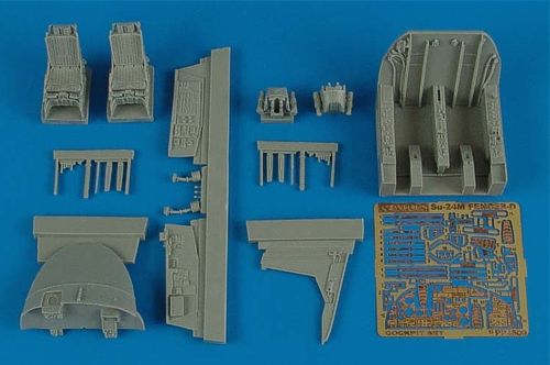 Sukhoi Su-24M Fencer cockpit set (designed to be used with Trumpeter kits)