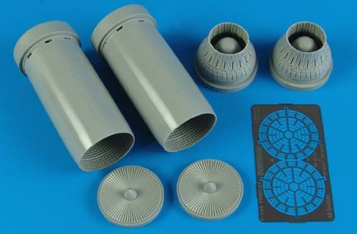 Grumman F-14A Tomcat exhaust nozzle - closed (designed to be used with Hobby Boss kits)