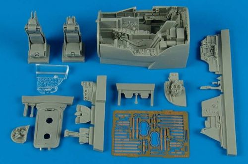 de Havilland Sea Vixen cockpit set (designed to be used with Airfix kits)