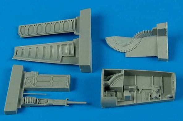 Northrop F-5E Tiger II gun bay (designed to be used with AFV Club kits)