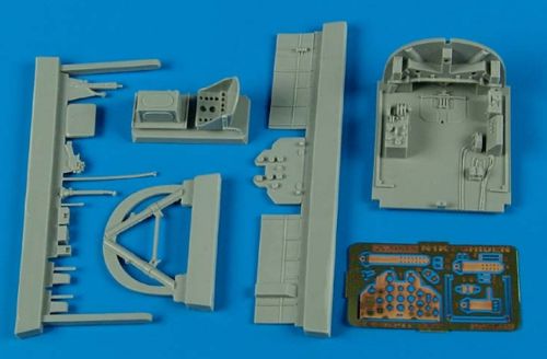 Kawanishi N1K1 Shinden cockpit set (designed to be used with Hasegawa kits)
