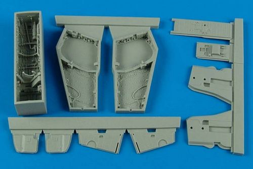 McDonnell F-4B/N Phantom II wheel bays (designed to be used with Academy kits)[F-4B F-4N]