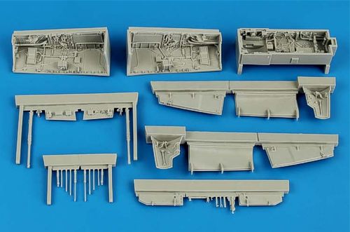 Sepecat Jaguar wheel bay (designed to be used with Kitty Hawk Models Models and Zimi Model kits)