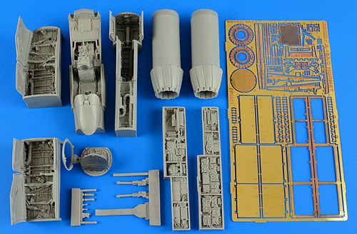 McDonnell-Douglas F/A-18A/C Hornet Hornet detail set (designed to be used with Hasegawa kits)[F/A-18C]