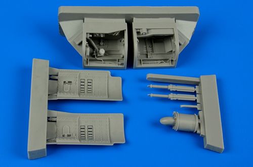 Sepecat Jaguar A/GR.1/GR.3 speed brakes (designed to be used with Kitty Hawk Models Models and Zimi Model kits)