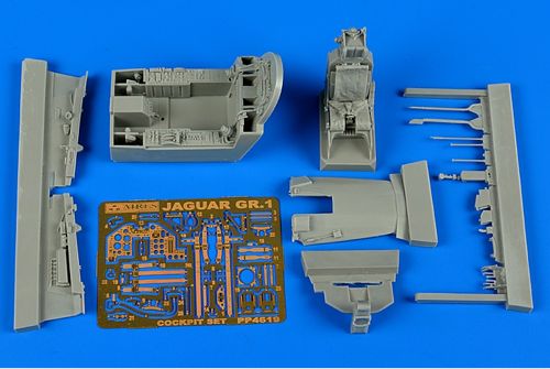 Sepecat Jaguar GR.1 cockpit set (designed to be used with Kitty Hawk Models Models and Zimi Model kits)